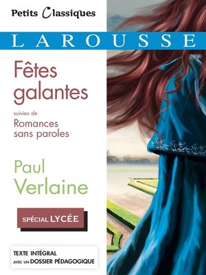 cover image of Fêtes galantes et Romances sans paroles